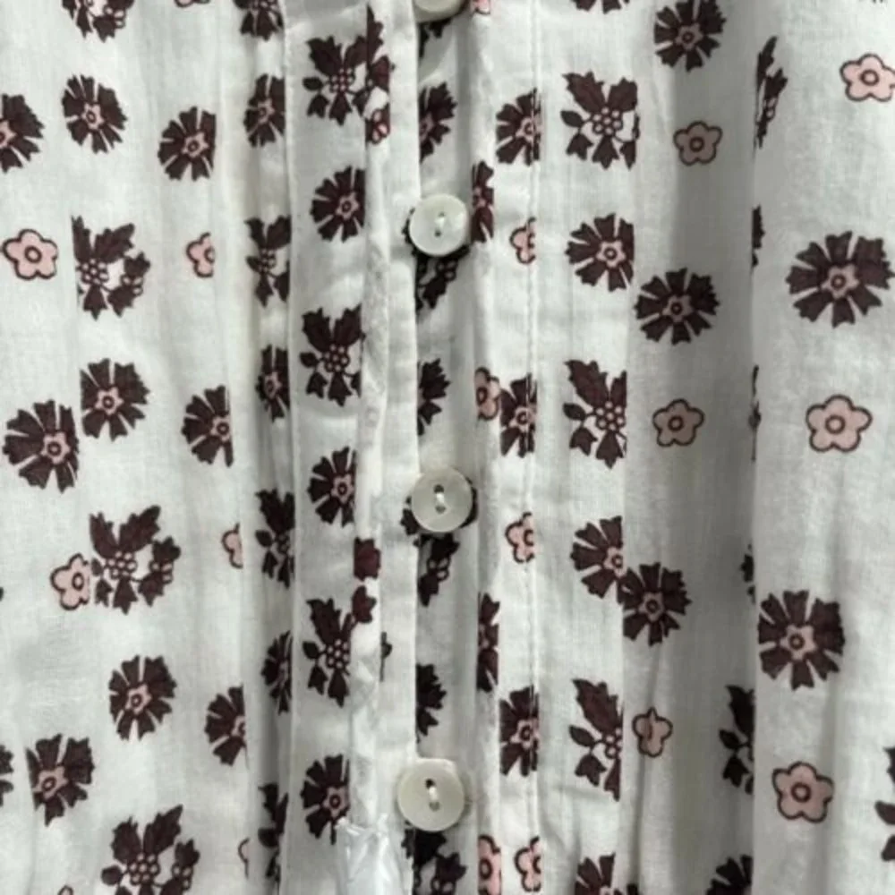 Cleobella White and Brown Midi Dress - Picture 8 of 14